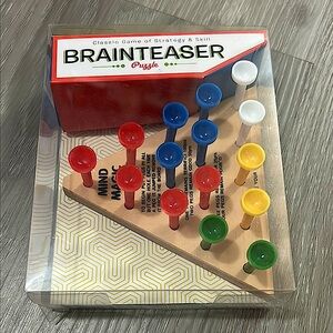 🖤NIB🔺Brainteaser Wooden Mind Magic Puzzles